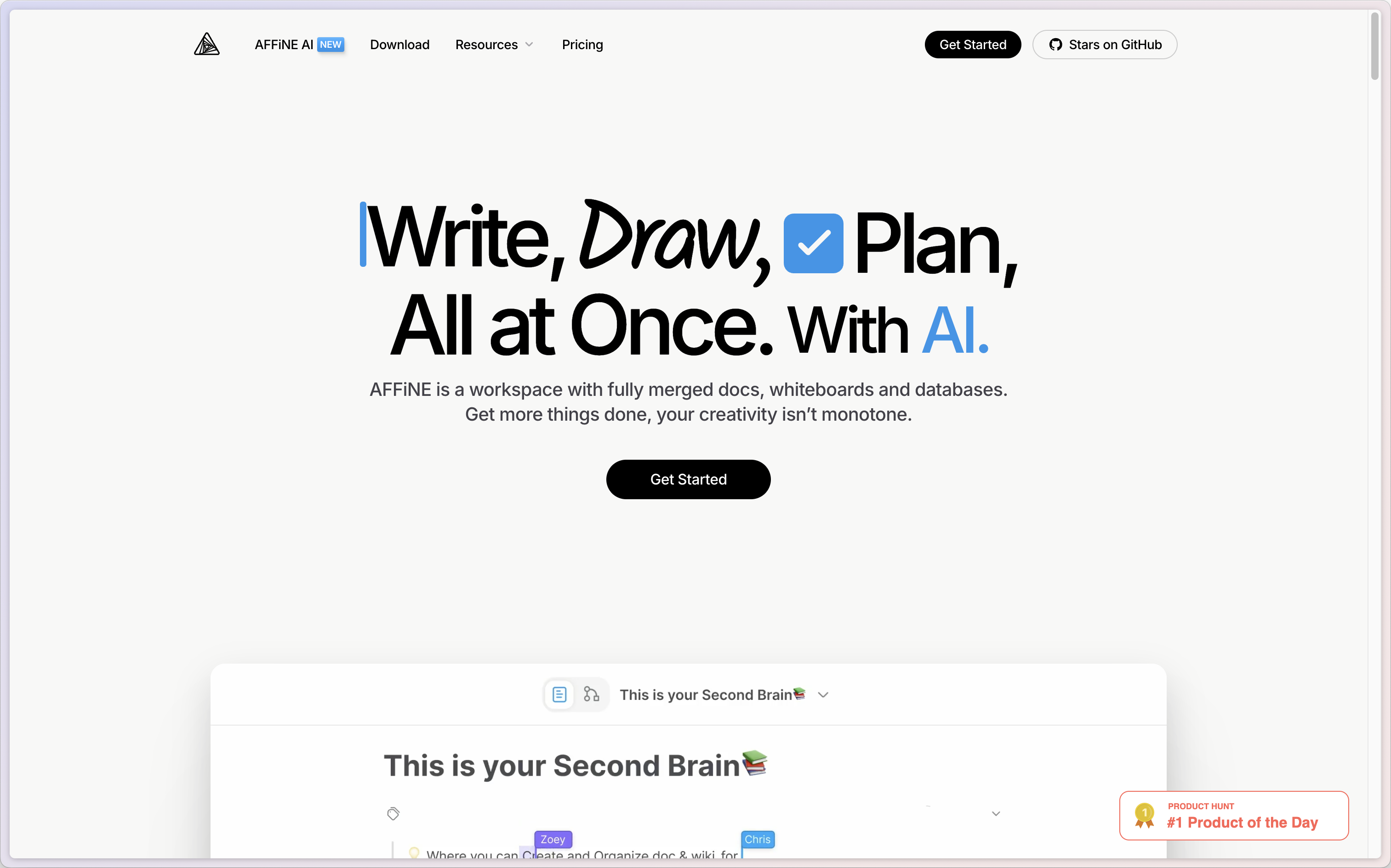 AFFiNE Platform Interface