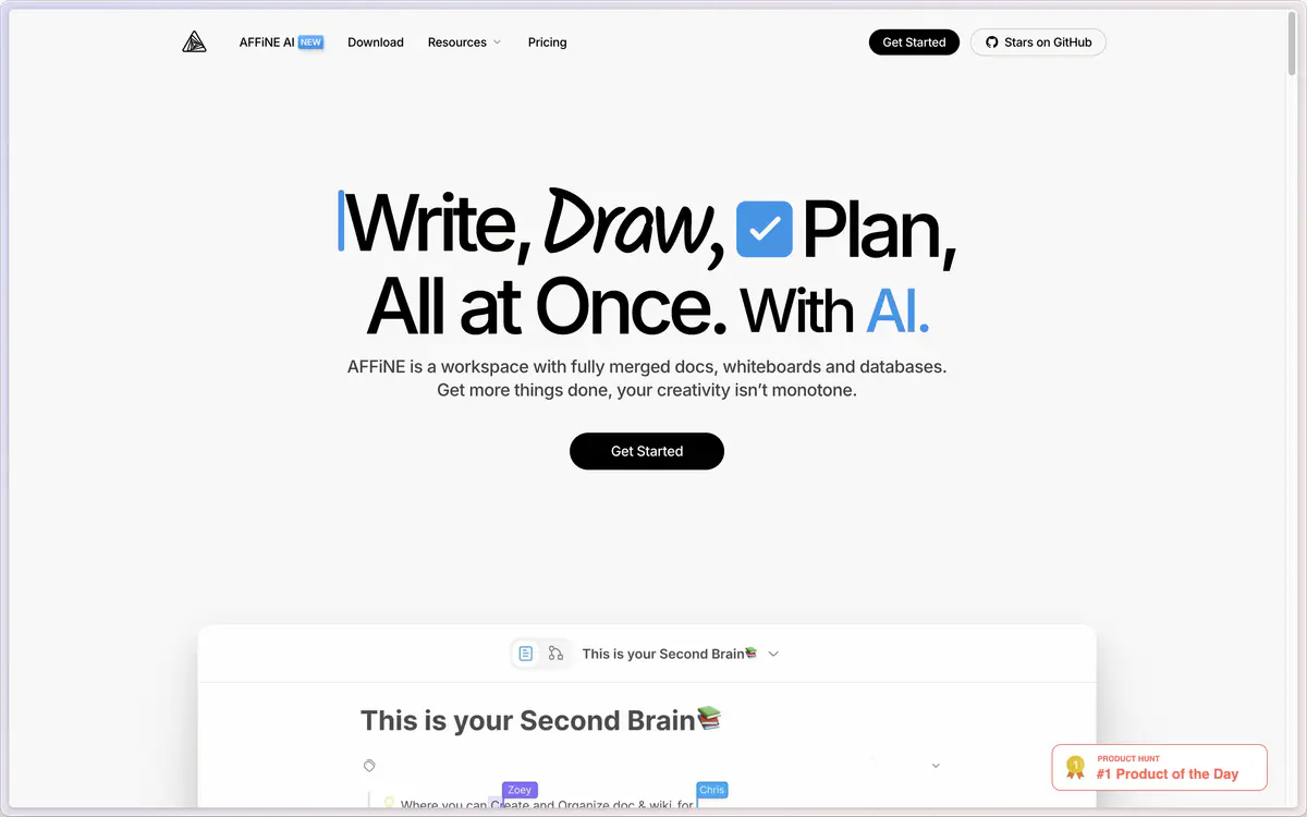 AFFiNE Platform Interface