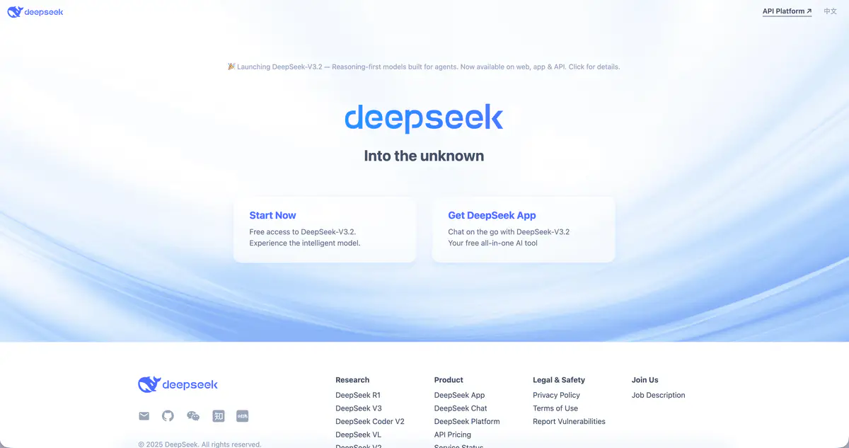 DeepSeek Interface